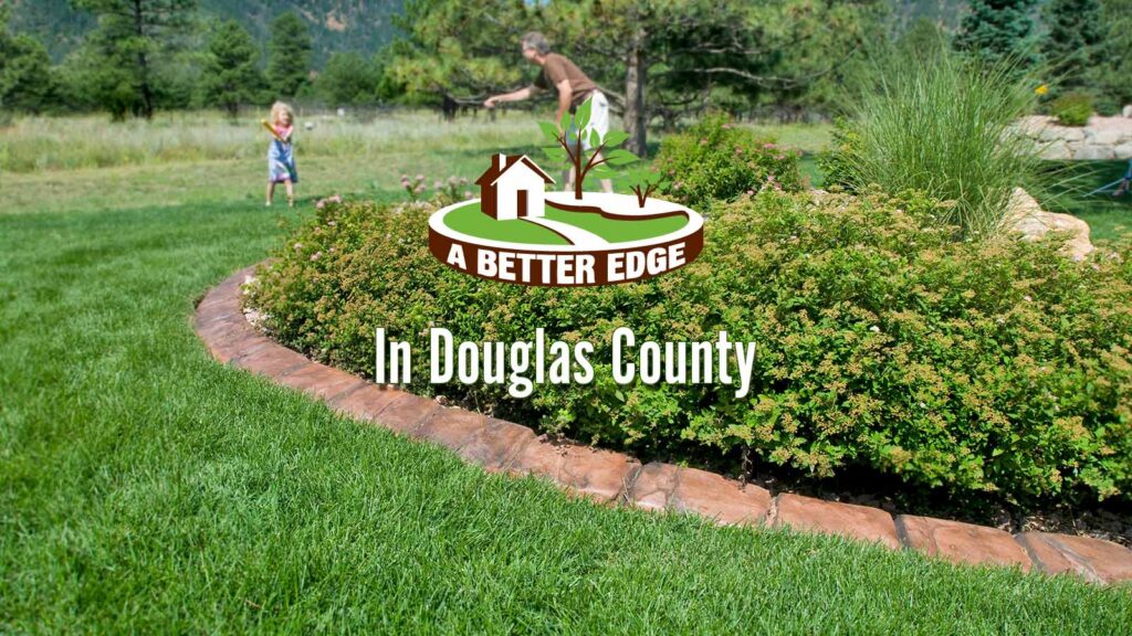 landscape edging douglas county colorado