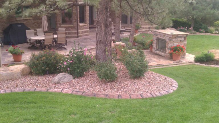 Landscape Edging in Woodmoor, CO