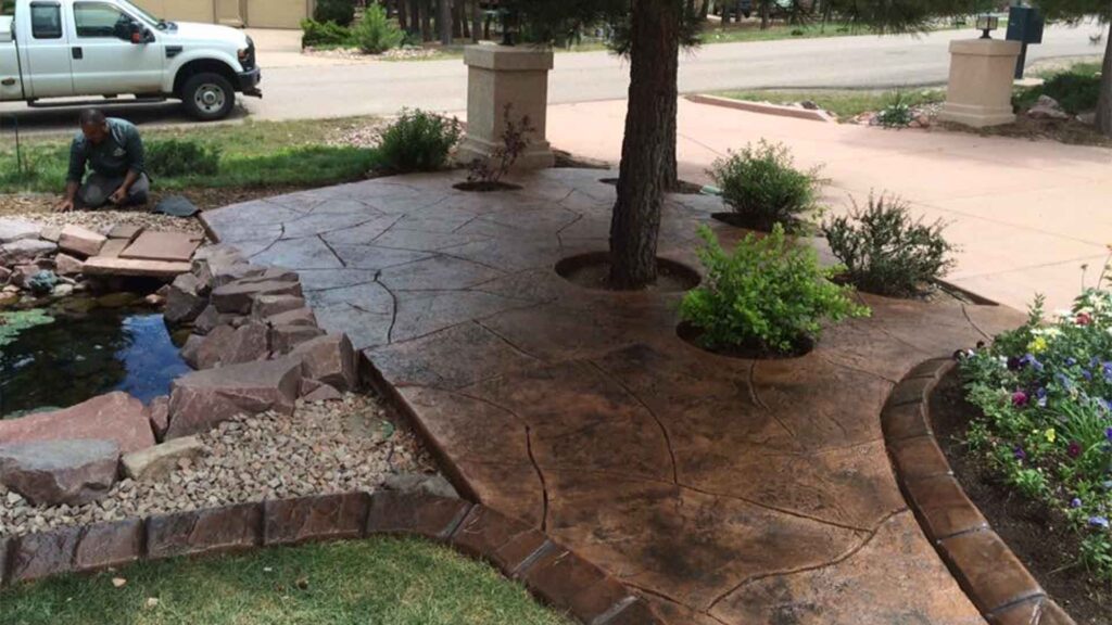 concrete flagstone colorado