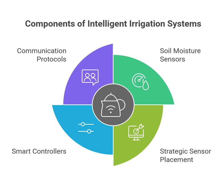 Components of Intelligent Irrigation Systems
